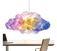 Lampe Nuage Flottant,Plafonnier Nuage pour Chambre avec Télécommande - Multifonction Réglable pour Chambre d'Salon ou Espace Jeux