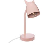 Lampe Oreilles En Métal - E14 - 25 W - H. 31 Cm - Rose