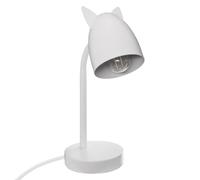Lampe oreilles métal blanc