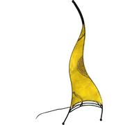 Lampe orientale Lampe au henné Lampe marocaine en cuir Lampe de table Lampadaire Paris Orient 100 cm, jaune