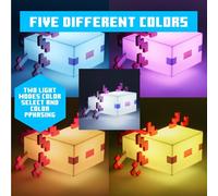 Lampe Paladone Minecraft Axolotl