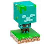 Lampe - PALADONE - Minecraft - Drowned Zombie 3D - Éclairage LED - Écologique