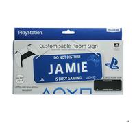 PlayStation Panneau Lumineux Officiellement Licencié, Panneau LED Personnalisable pour Salle de Jeu, Stickers Inclus, Alimenté par 3xAAA Piles