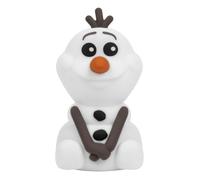 Paladone Lampe en silicone Olaf SquishyGlo sous licence officielle Disney pour enfants et adolescents, décoration de chambre à coucher sans fil et rechargeable, produit de collection
