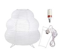 Lampe Papier De Riz,Culot E14,Interrupteur Ampoule,Abat Jour Papier,Câble | Lampe Japonaise Origami Pliable Veilleuse,Lampe Papier De Riz,Pour Chambre,Salon,Restaurant
