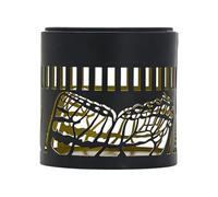 Lampe Papillon Solaire Décorative, Éclairage Économe En Énergie, 8,5x8,5x8,5 Cm, Lumière Solaire , Appliques Murales Extérieures Pour Marches De Terrasse, Métal Résistant Intempéries, Pour