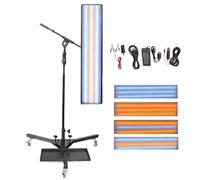 Lampe PDR Avec Support De Réglage Et Roulettes, Outil De Débosselage Sans Peinture, Lampe LED D'inspection De Circuit Imprimé, 6 Couleurs Pour Vérifier Les Bosses De Carrosserie