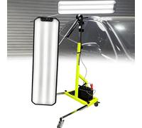 Lampe PDR, Outil De Réparation De Bosses sans Peinture, Lampe D'inspection pour Réparation Automobile avec Support De Réglage, Plaque De Détection De Bosses LED - Piles Non Incluses Green
