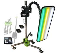 Lampe Pdr Robuste 9 Couleurs | RéFlecteur Led 60×20 Cm Pour DéBosselage Sans Peinture | Kit D'Outils De RéParation De Bosses Avec Support RéGlable De 1 à 1,7m