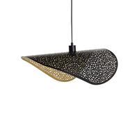 Lampe Pendante Abat-jour en Métal Noir Mahi