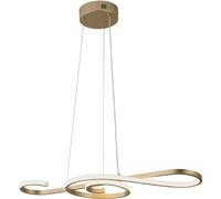1 pz 18W LED Hanging Decorative Lamp 700250 Paint Gold Body 3000K