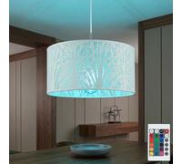 Lampe Pendante LED RGB Avec Motif Arbre Pour Le Salon Télécommande