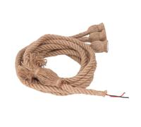 Lampe pendante vintage en corde de chanvre,Lampe pendante à 3 têtes en corde de chanvre,Lampe pendante vintage en corde de chanvre,Lampe pendante en corde de chanvre avec douille E26 E27,Lampe pendant