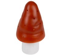 Lampe petit champignon rouge brique