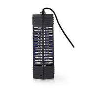 Lampe piège à insectes - NEDIS - 6 W - portée efficace 50 m² - couleur noire