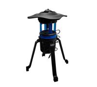 Lampe piège à moustiques et insectes volants - Usage intérieur & extérieur - Couverture 50 m² - 7 W - Norme IP44 - Noir/bleu