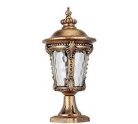 Lampe Pilier de Villa Vintage en Bronze pour extérieur, Lanterne de Jardin en Laiton Antique, décoration d'entreprise, Magasin, Porte familiale, terrasse, terrasse, Mur, Colonne
