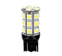 Lampe PILOT Dirigée par Hyper 8 12V 27 SMD X 3 Chips W21 / 5W W3x16q Blanche