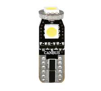 Lampe PILOT Dirigée par Hyper 9 12V 3 SMD T10 Trifocus W2, 1x9, 5d 2 Pcs Blanc