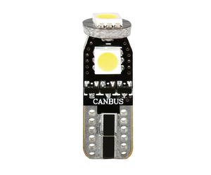 Lampe PILOT Dirigée par Hyper 9 12V 3 SMD T10 Trifocus W2, 1x9, 5d 2 Pcs Blanc