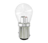 Lampe Pilot Mega-Led 16 9/32V 1 Smd X 16 Chips P21/5W BAY15D 2 Pcs Blanc