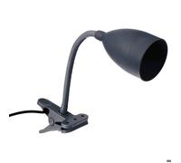Atmosphera Lampe pince Sily bleu orage H 43 cm