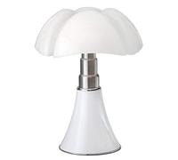 Lampe PIPISTRELLO blanche en métal