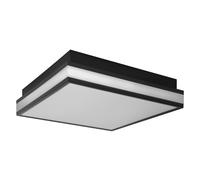 Lampe Plafond LED Noire OSRAM Smart+ TW L:30 cm, Dimmable, Salle à Manger