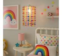 Lampe Plafond Suspendue LED Cristal Multi pour Enfants, 22,5 cm