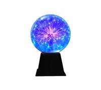 Lampe Plasma Magique I-Total XL2639 - 6" Bleu Sensible au Toucher et au Son Lumière