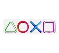 Lampe Playstation Icons PS5 HAOBUY LED Neon Signe de Jeu - Multicolore Couleur