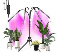 Lampe pliable pour plantes INF avec pied réglable et minuterie Black