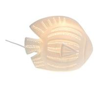 Lampe poisson - Amadeus - Blanche - Porcelaine Blanc G
