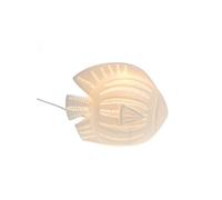 Lampe poisson - - Blanche - Porcelaine