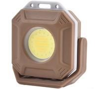 Lampe Portable ABS 60g Lumière Triple pour source Lampe Portable | Rechargeable USB-C, 3 sources lumineuses, technologie COB, longue autonomie, idéal bricolage(Round lights)