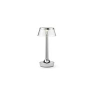 Flos Bon Jour Unplugged Akku Tischleuchte, Chrome