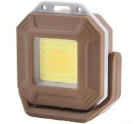 Lampe Portable Camping 4 Modes Angle Réglable | Rechargeable USB-C, 3 sources lumineuses, angle réglable, idéal réparation auto et camping nocturne(Color square lights)
