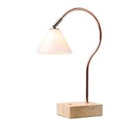 Lampe Portable Halo Design Question Cuivre/ Laiton antique/Opale