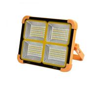 Lampe portable solaire, projecteur rechargeable, lampe de camping, lampe de secours portable pour la maison, LED haute intensité