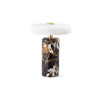 Lampe Portable Trip Design By Us , Marbre Argile Foncé/opale Mat