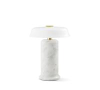 Lampe Portable Trip No. 2 Design By Us en Marbre de Carrare/opale Brillante