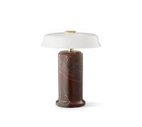 Lampe Portable Trip No. 2 , Marbre Bordeaux /opale Brillant