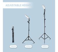Lampe Portative D'extéRieur, Lanterne De Camping à Hauteur RéGlable, Pliable, ChargéE Par Usb, Pour Les ActivitéS De Plein Air