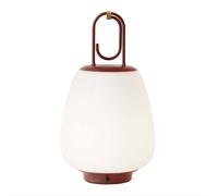 Lampe portative LED Lucca SC51 avec batterie powder coated metal/H x Ø 20x16cm