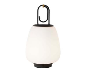 Lampe portative LED Lucca SC51 avec batterie powder coated metal/H x Ø 20x16cm