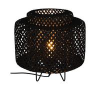 Lampe ? Poser En Bambou Noir D 25 Cm