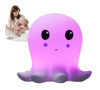 Lampe Poulpe, Lumière Poulpe - Lumière douce et chaude, veilleuse pieuvre à changement de couleur | Lampe LED en forme d'animal de poulpe, veilleuses pour , dessin animé, pour chambre à coucher de che