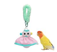 Lampe pour cage à oiseaux - Décoration de cage à oiseaux | Ampoule en forme de perroquet en peluche à intensité variable pour terrarium vanité comptoir présentoir