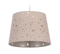 Lampe pour chambre d’enfants - Relaxdays - Etoiles - Abat-jour rond - Douille E27 - Noir