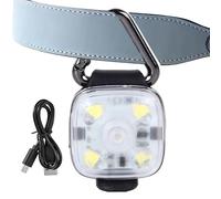 Lampe pour Collier Chien Étanche LED USB Rechargeable 3 Modes